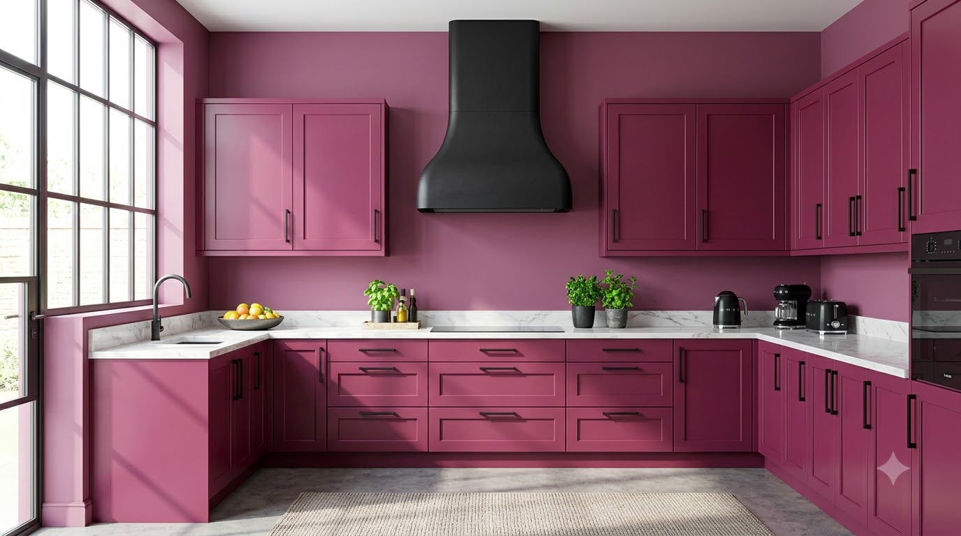 Razzle Dazzle Kitchen Wall Paint