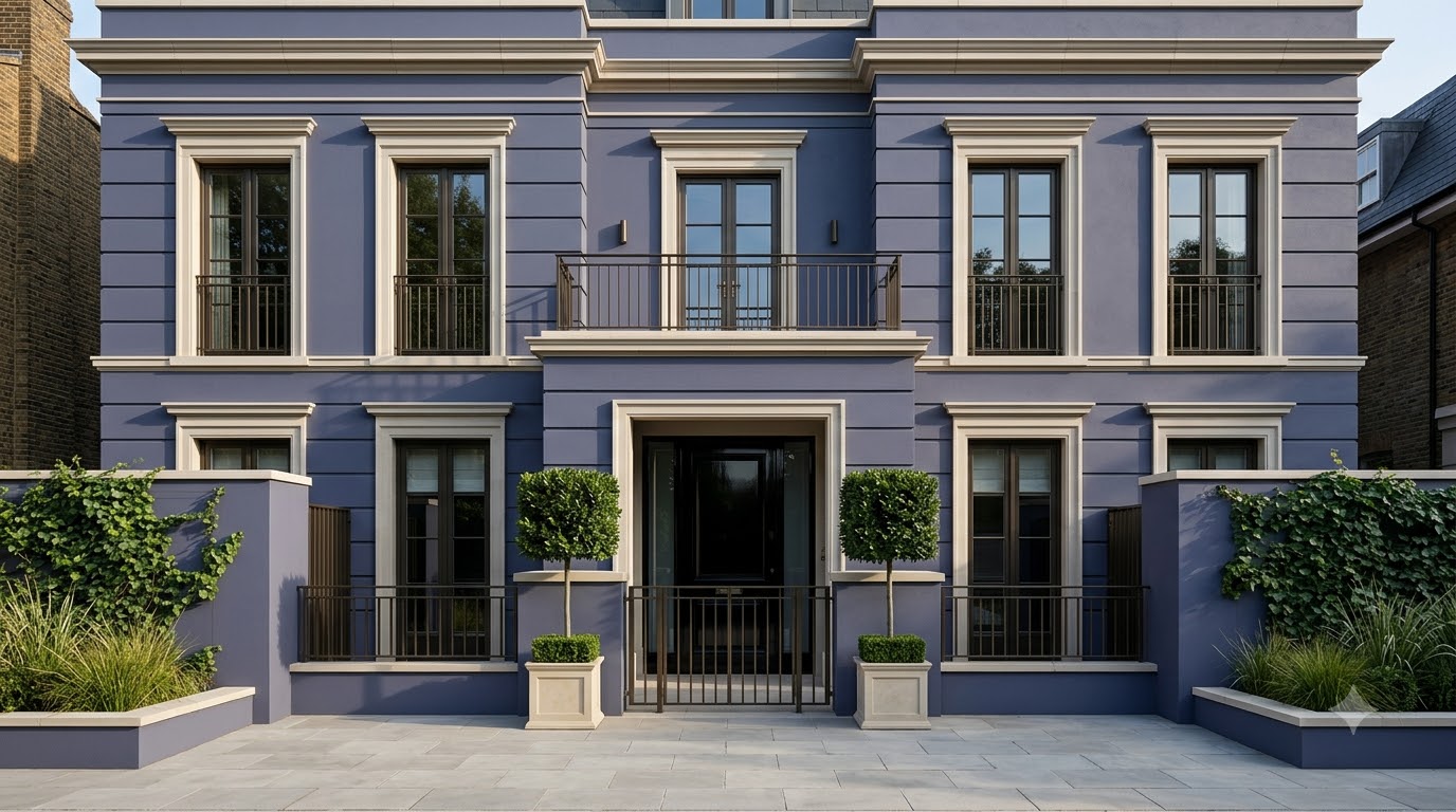 Exterior Evening haze Wall Paint Shade