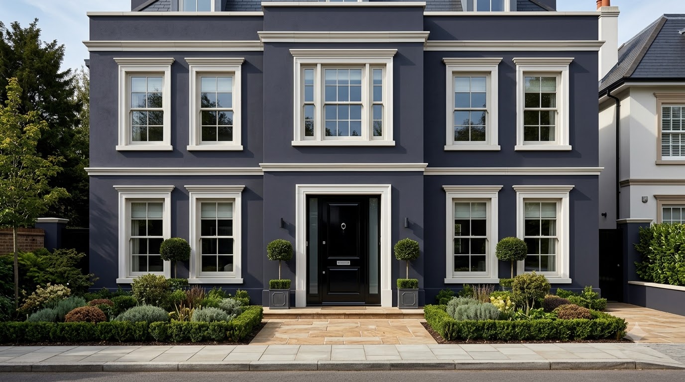Smokey Grape Shade Wall Paint - Exterior