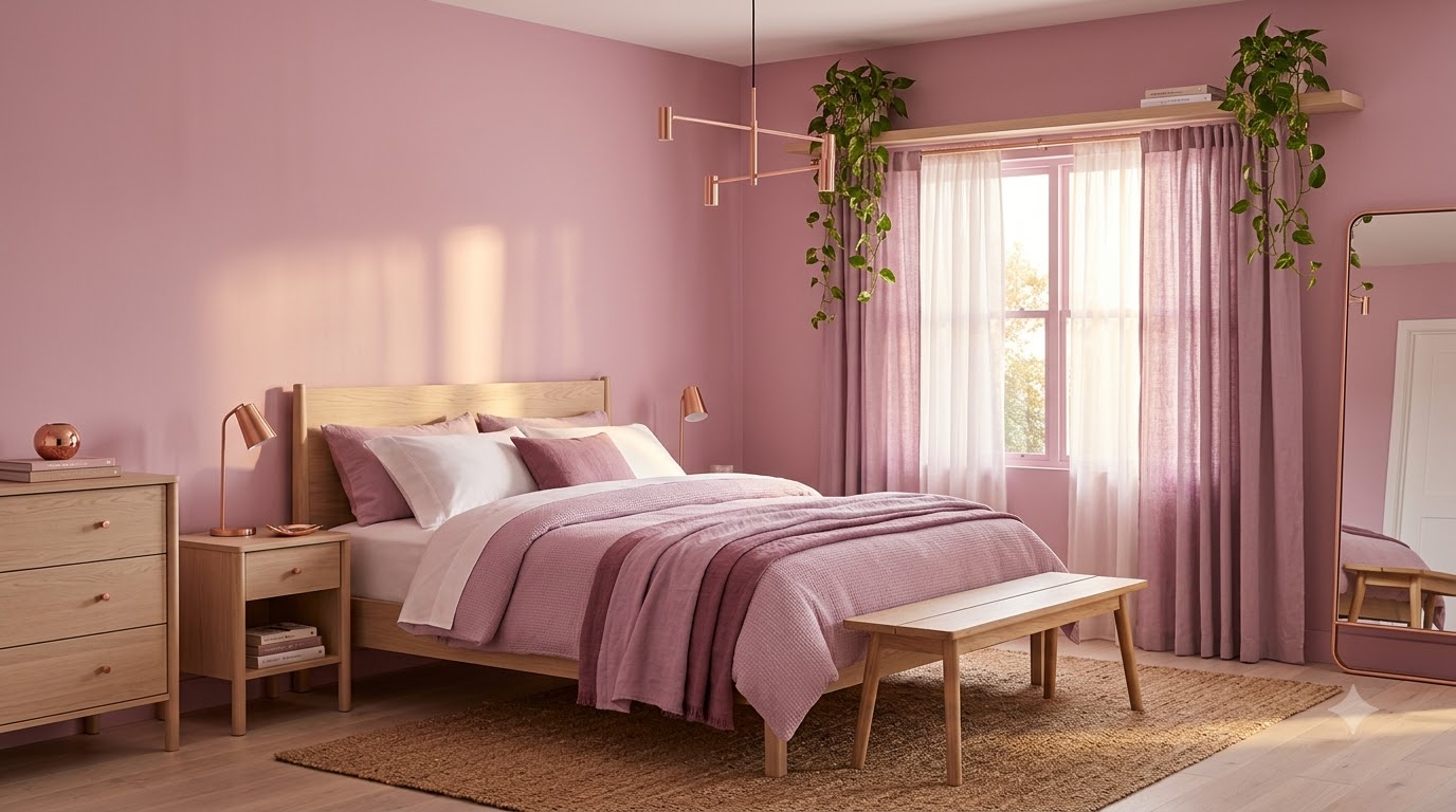 Bedroom Angel Food Shade Wall Paint