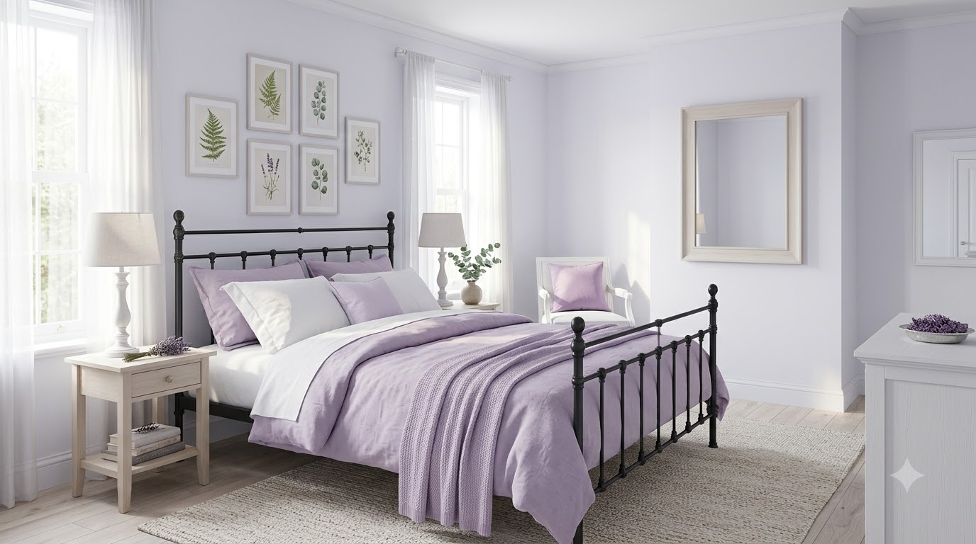 Bedroom Shooting Star Wall Paint
