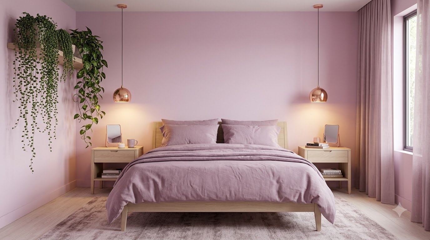 Bedroom Timeless Pink Wall Paint