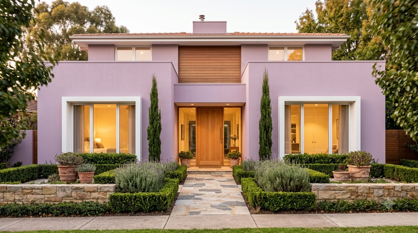 Exterior Orlean's Rose Wall Paint