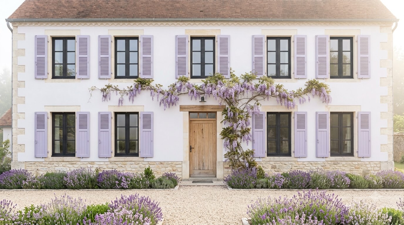 Exterior Shooting Star Wall Paint