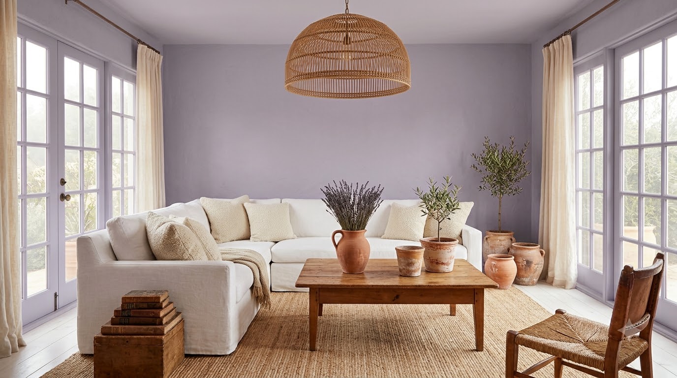 Living Room Velvet Touch Wall Paint