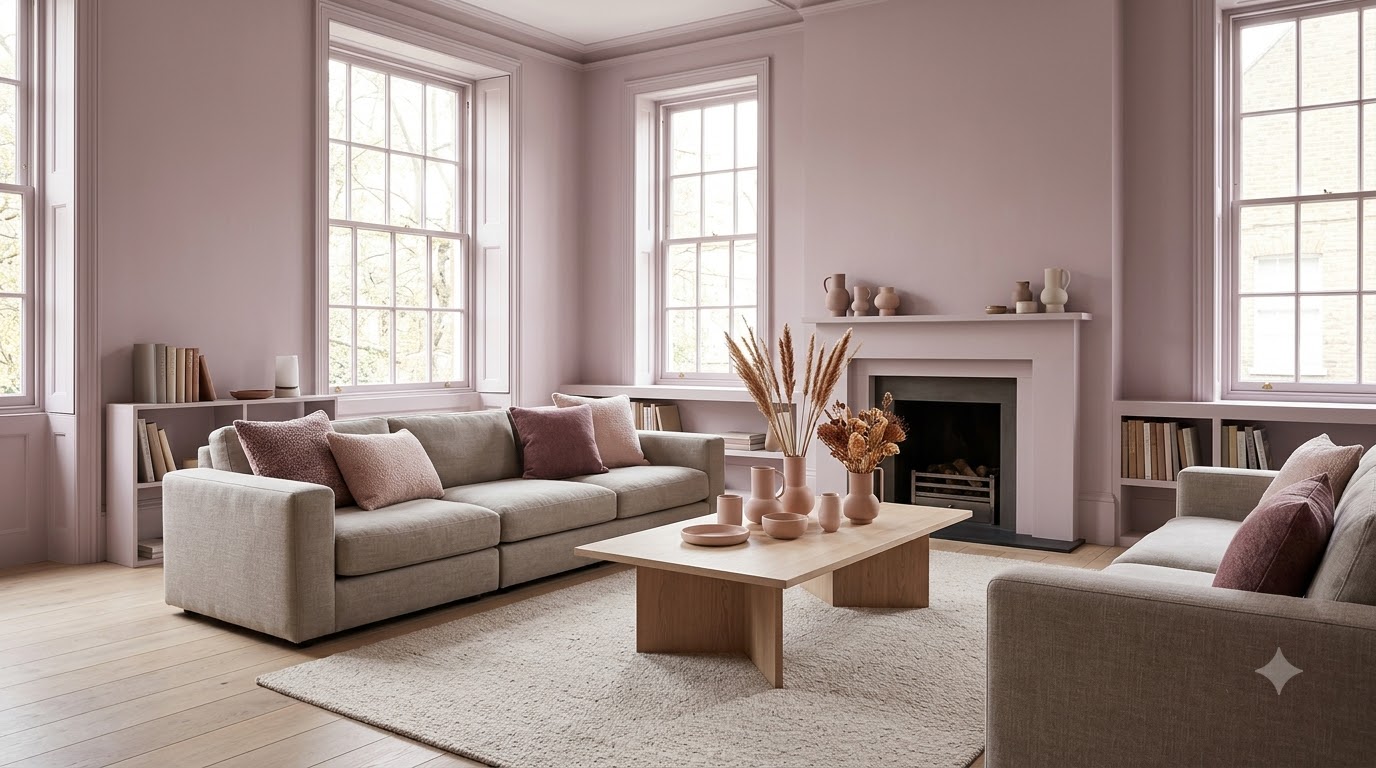 Living Room mermaid flower wall paint